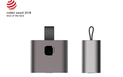Baseus Portable Mobile Hard Drive Projector Won the German Red Dot Concept Design Award