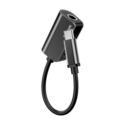 Baseus Type-C Male To Type-C Female +3.5MM Female Adapter L40