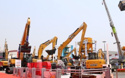 SANY presents star products at Construction Indonesia 2017