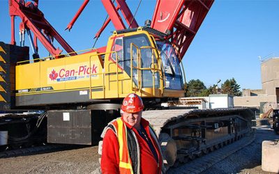 SANY Crawler Cranes Used in Ambitious Niagara Tunnel Project